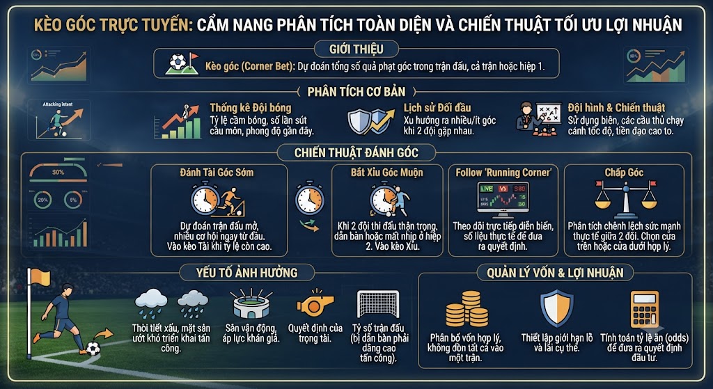kèo góc trực tuyến